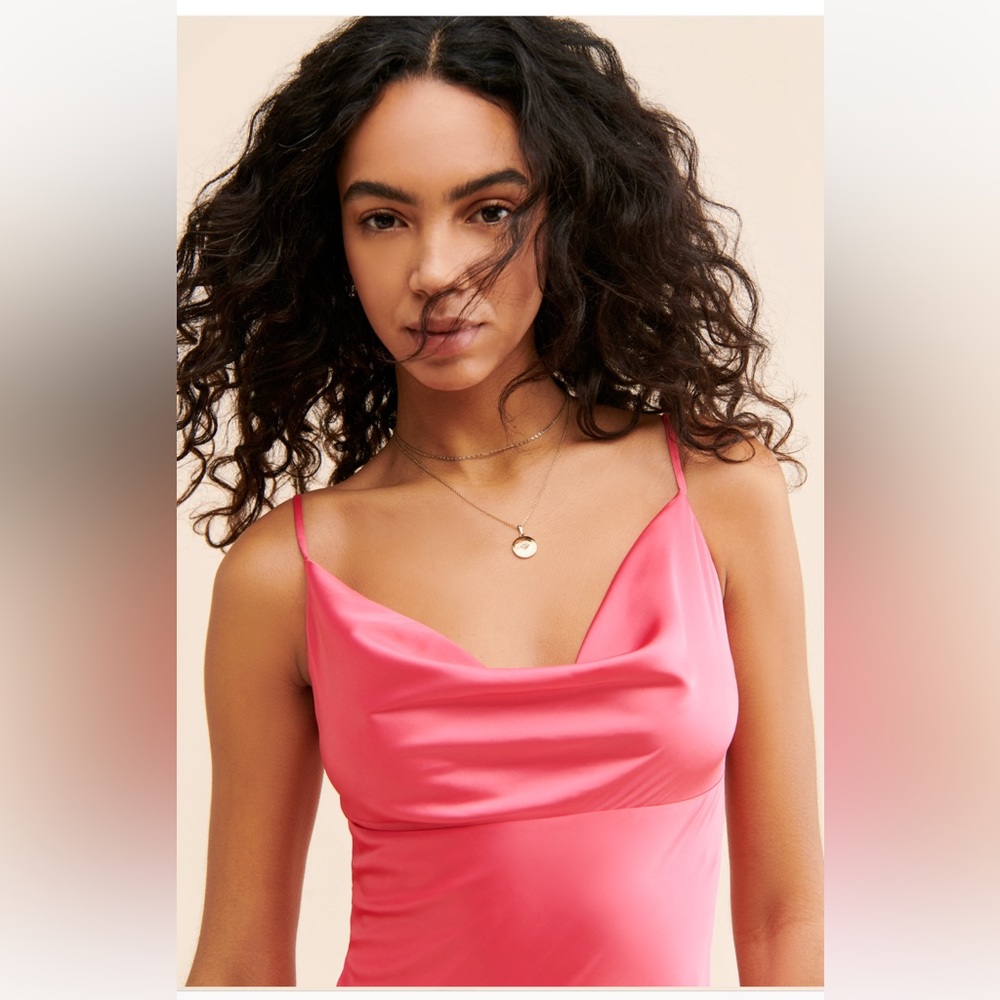 ADELYN RAE FAITH SLIP DRESS - Picture 3 of 12